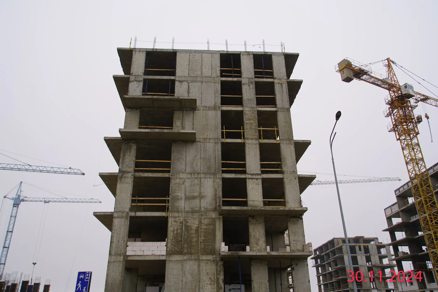 ЖК ГОРИЗОНТЫ ход строительства