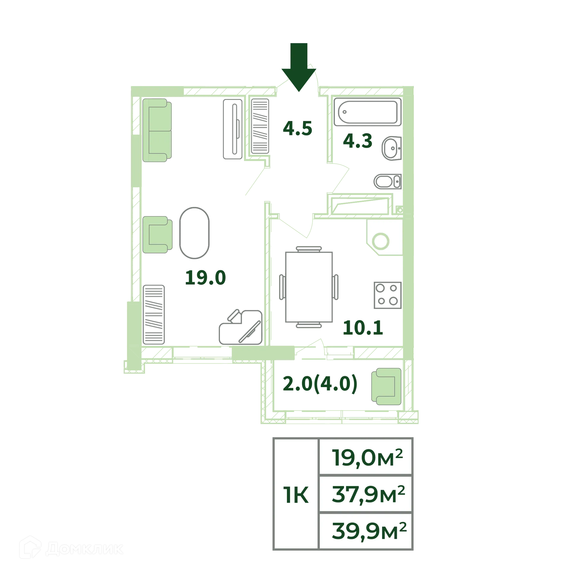 Фото квартиры в ЖК Жигулина роща
