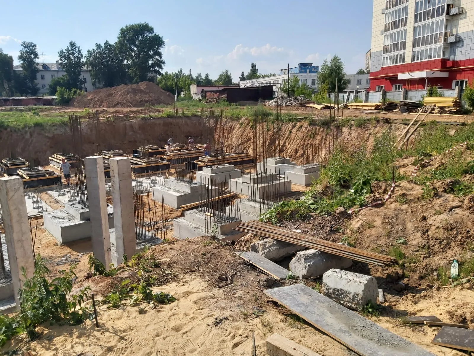 ЖК Два капитана ход строительства