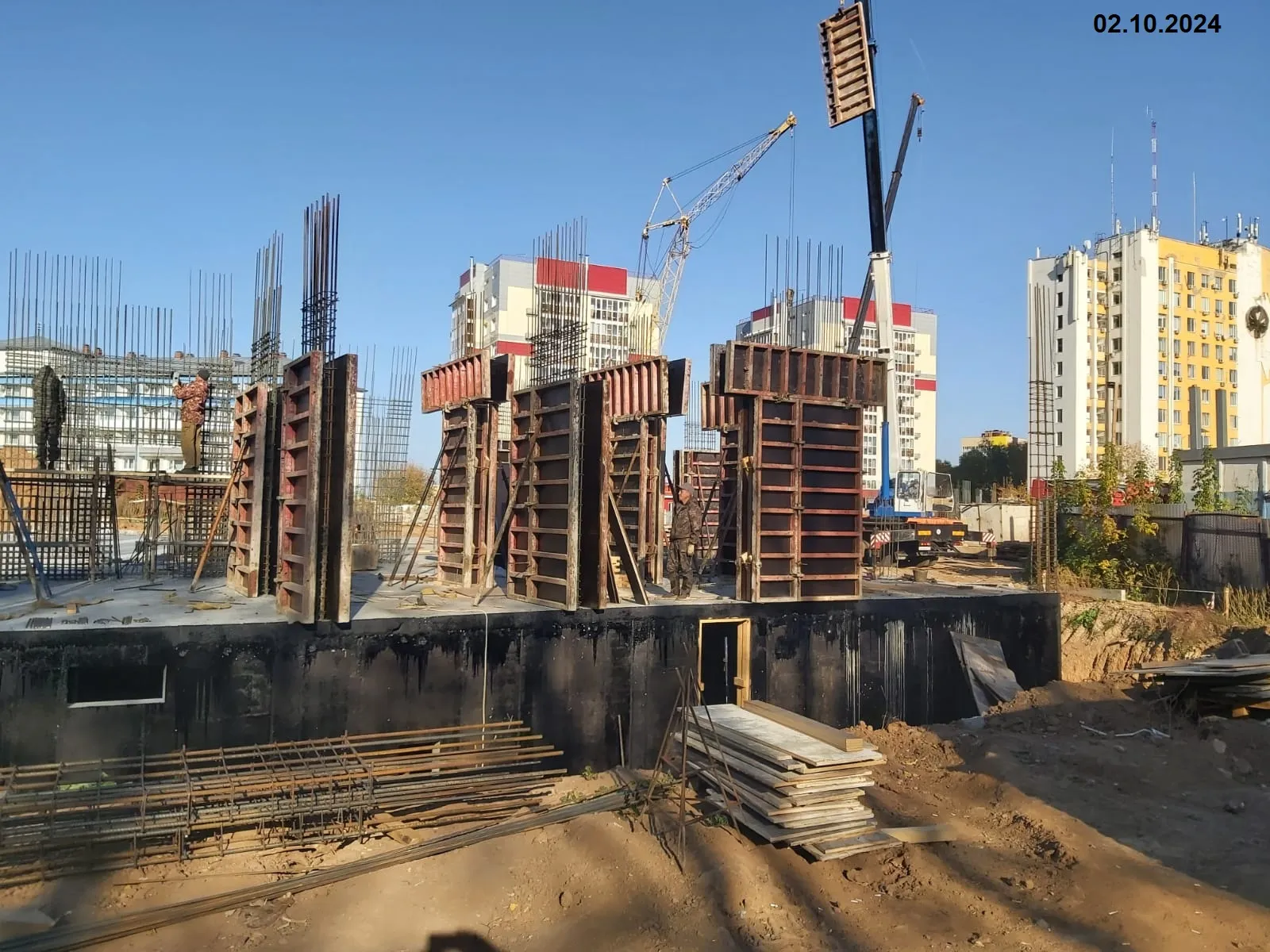 ЖК Два капитана ход строительства