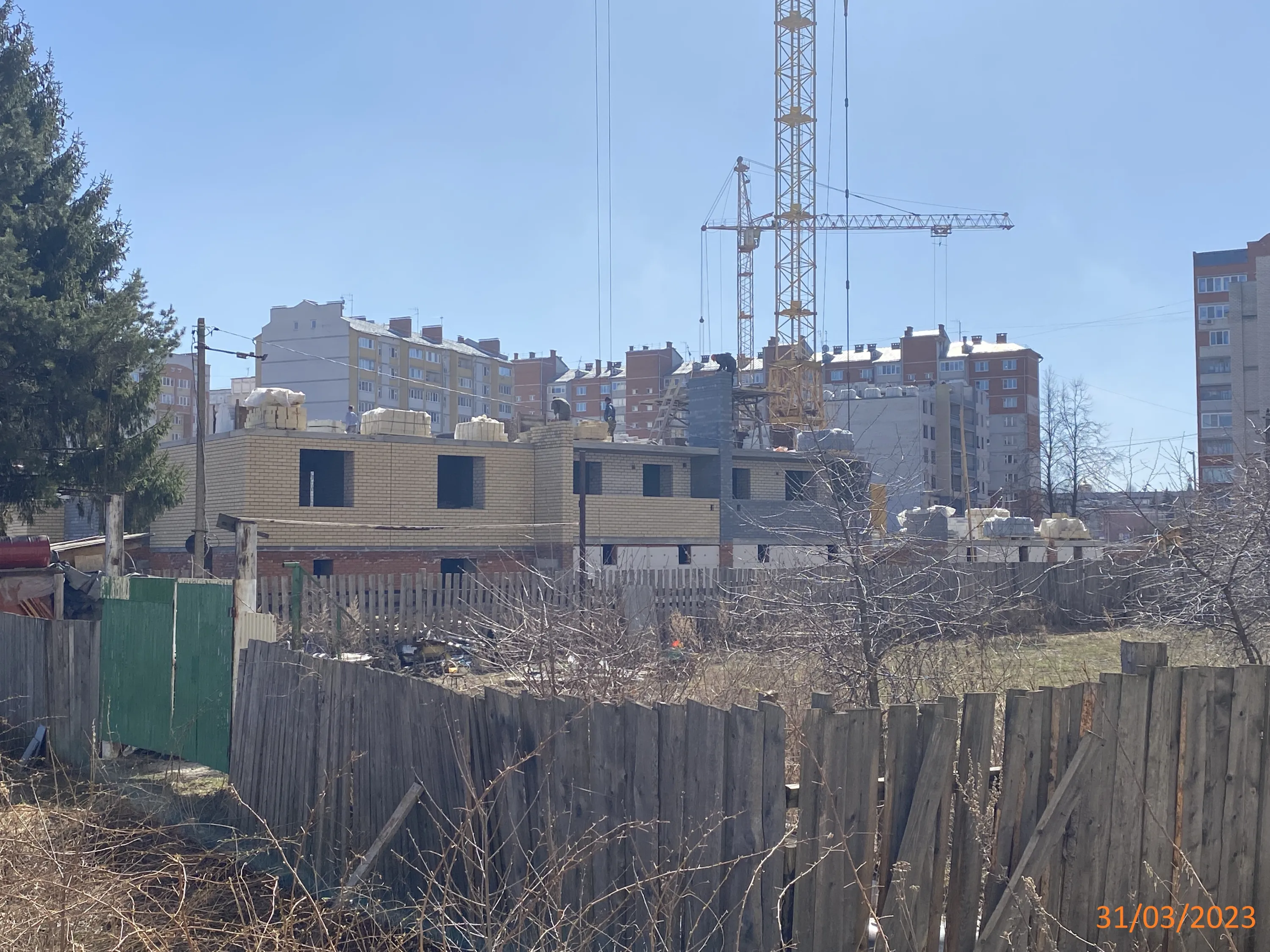 ЖК по ул Березово ход строительства