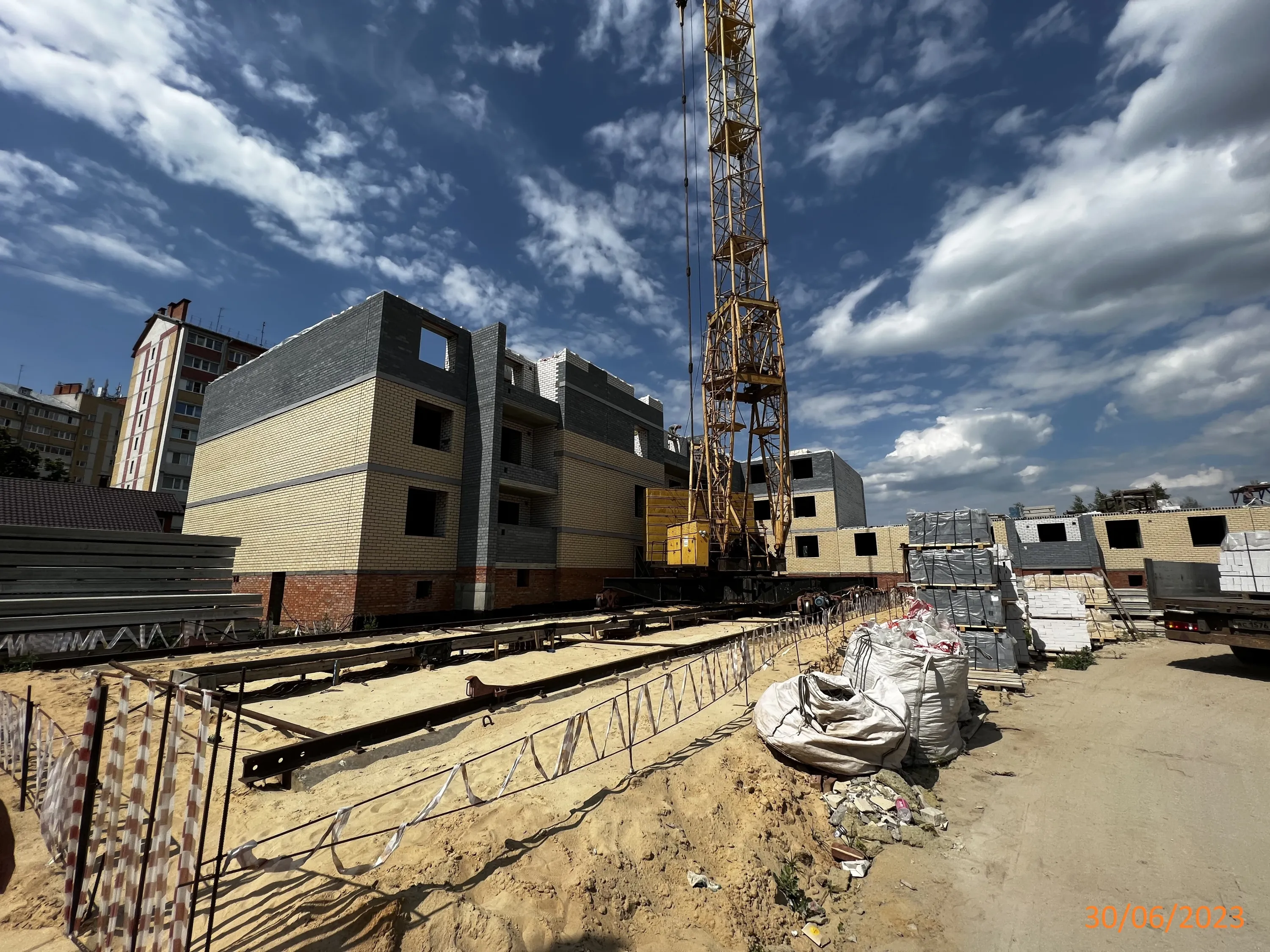 ЖК по ул Березово ход строительства