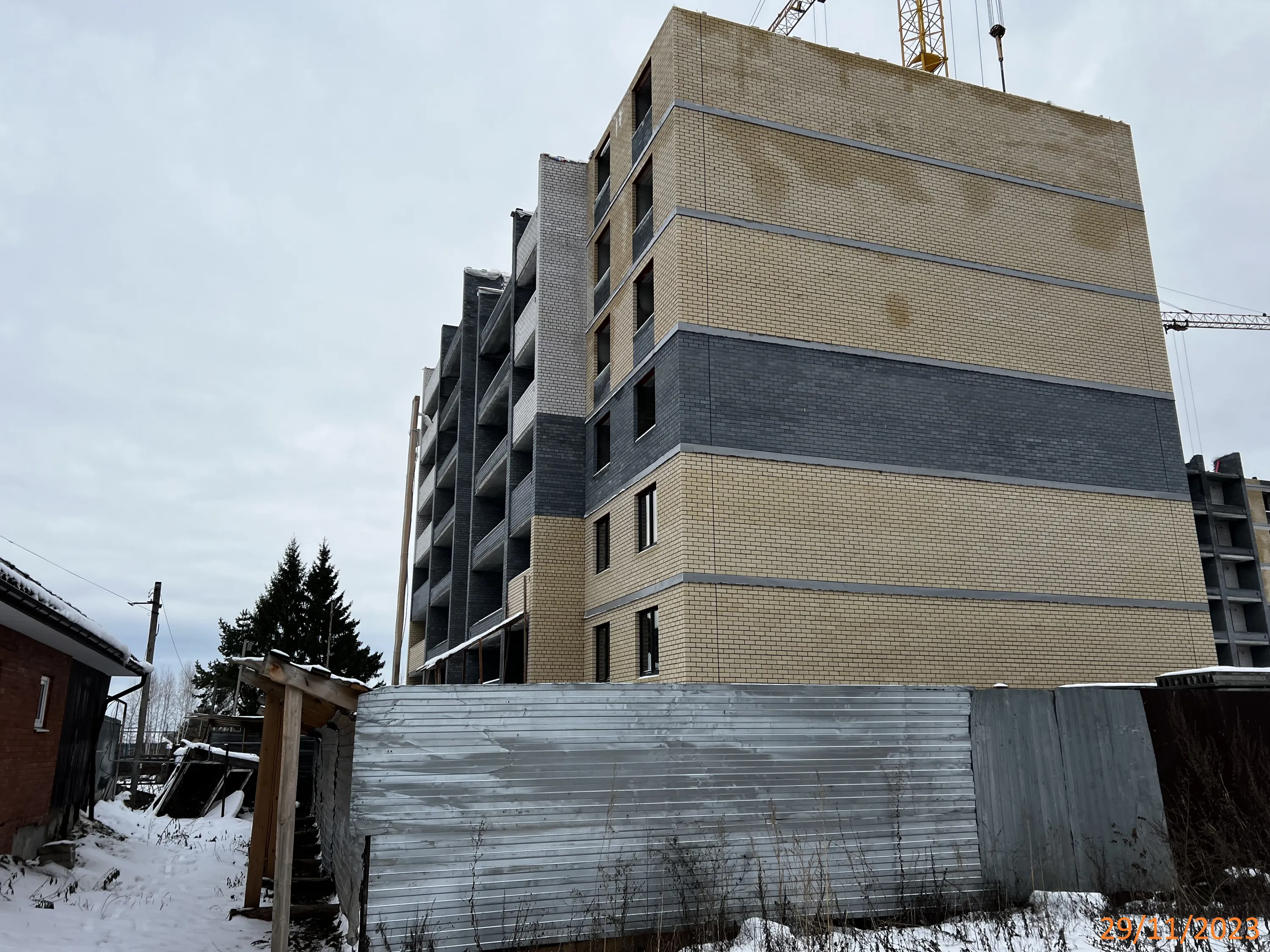 ЖК по ул Березово ход строительства