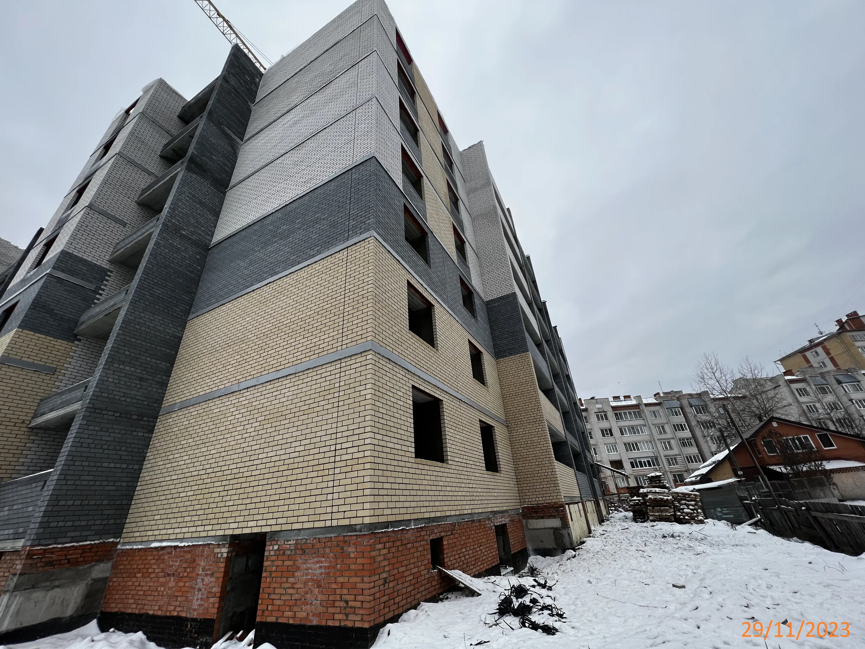 ЖК по ул Березово ход строительства