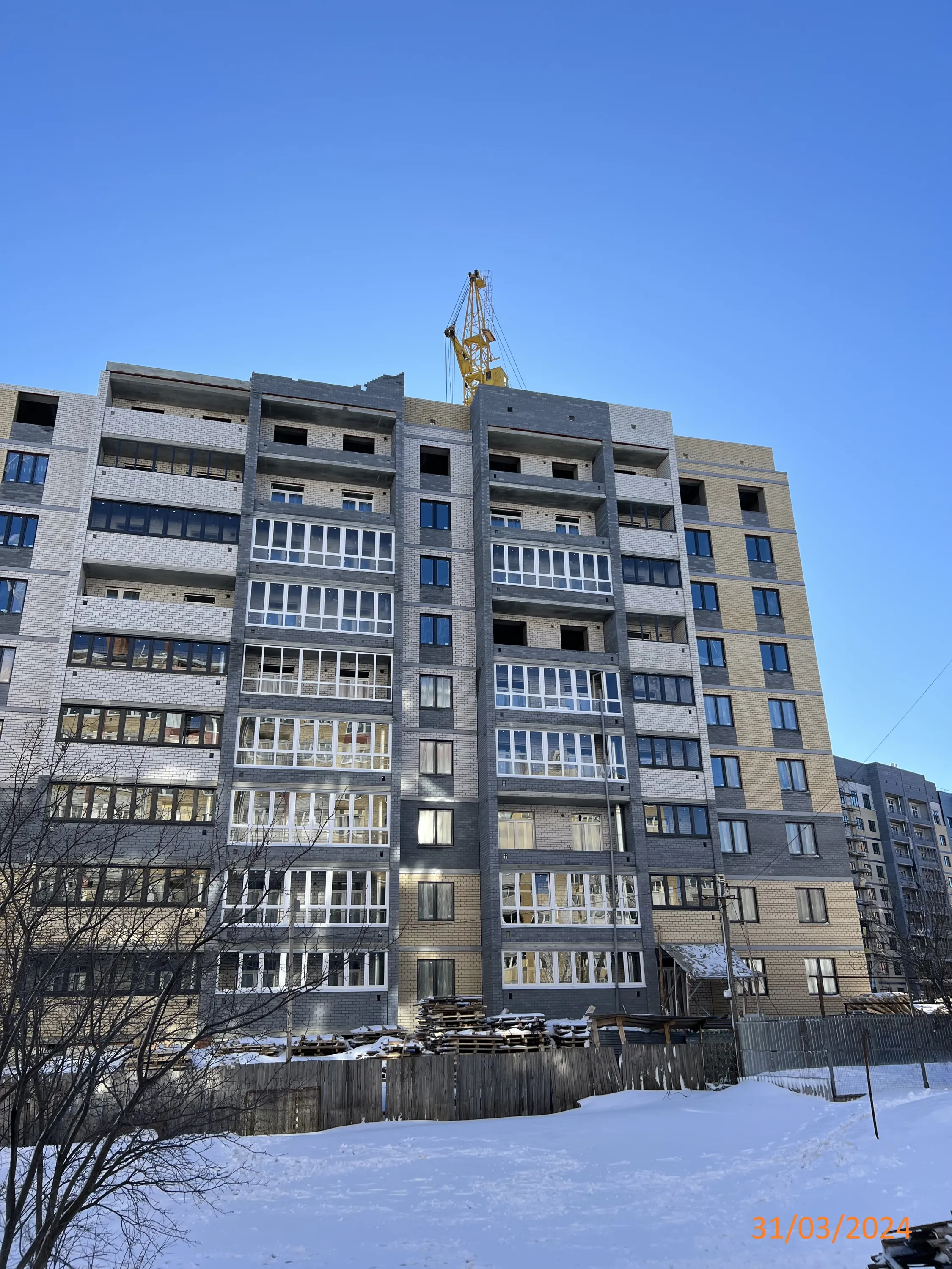 ЖК по ул Березово ход строительства