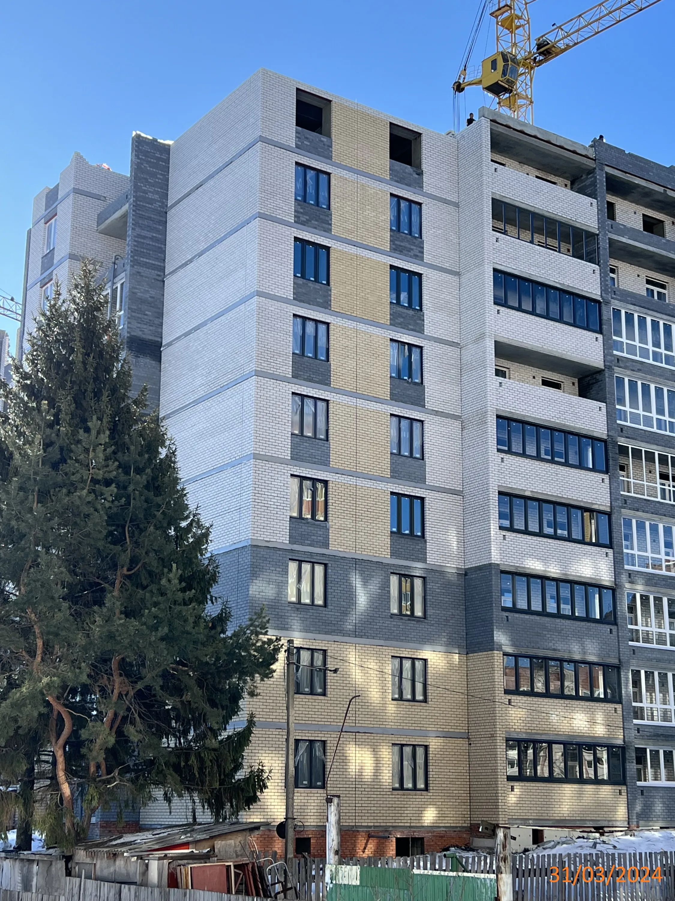 ЖК по ул Березово ход строительства