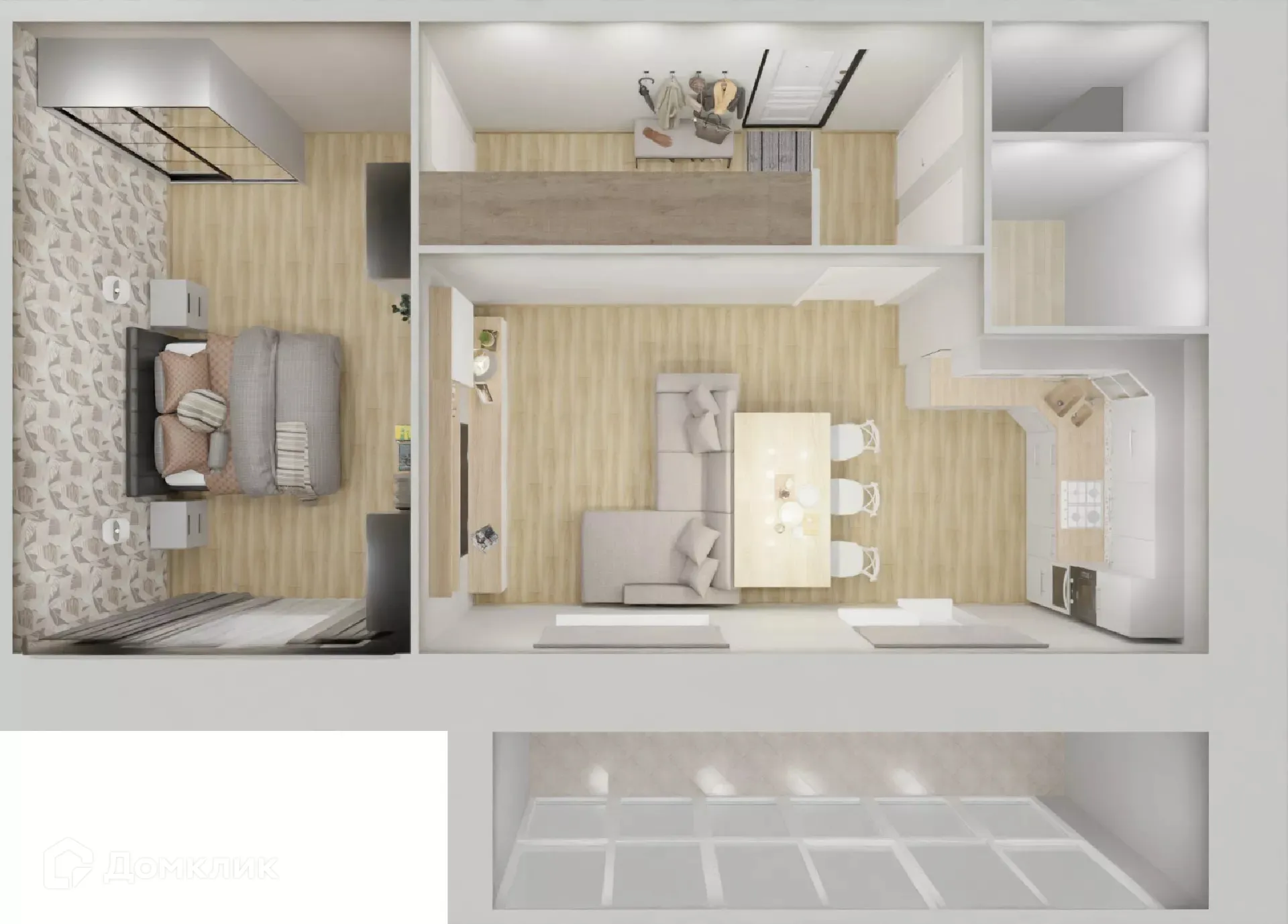 Фото квартиры в ЖК ЖД по ул Фестивальная поз. 42