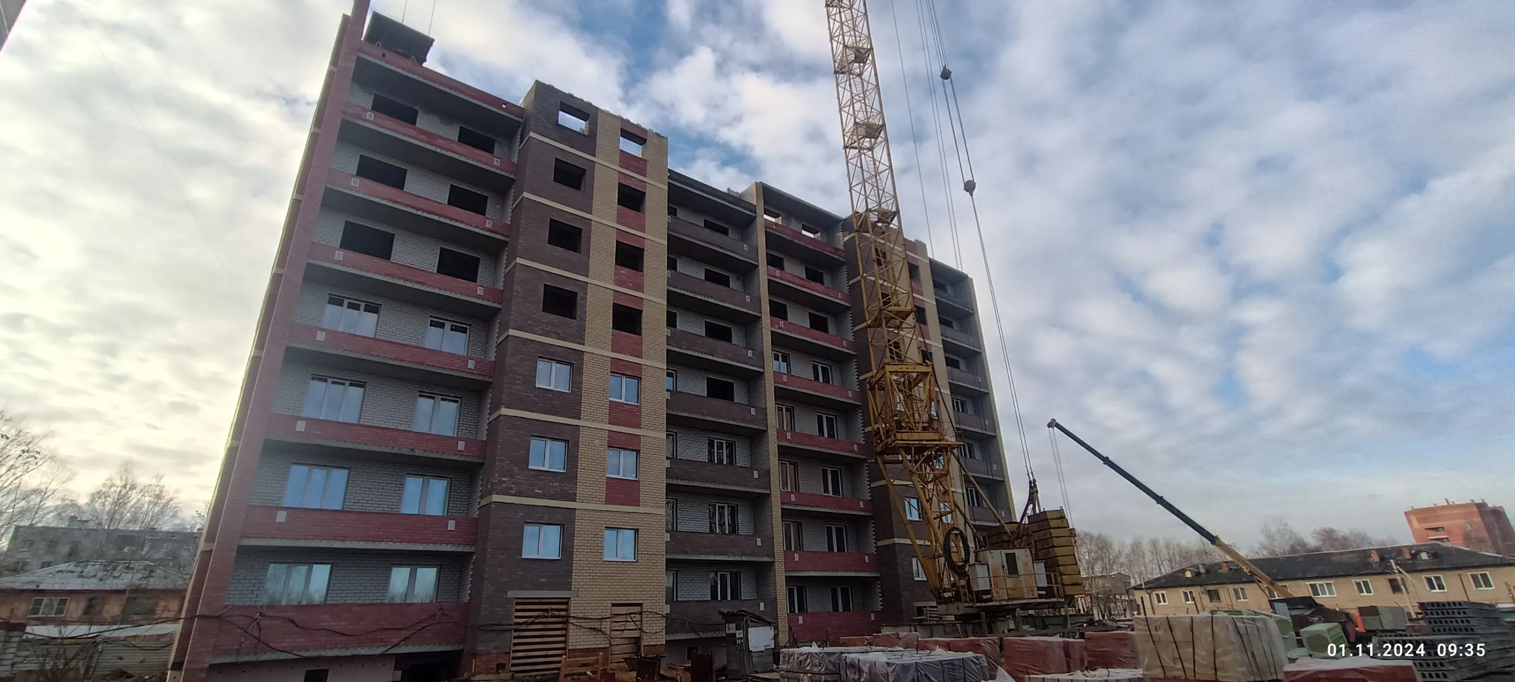 ЖК Жилой комплекс "Дубки" ход строительства