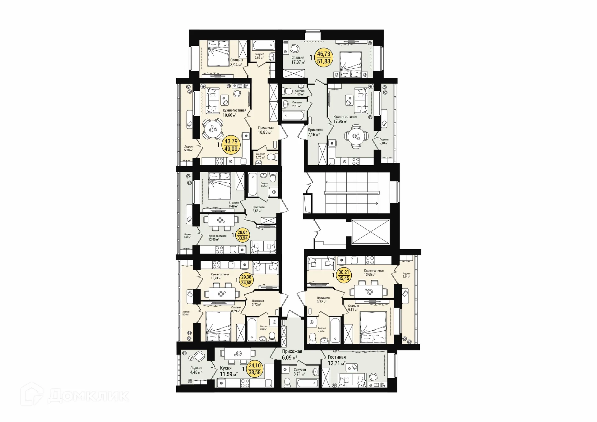 Фото квартиры в ЖК в м/р «Западный»