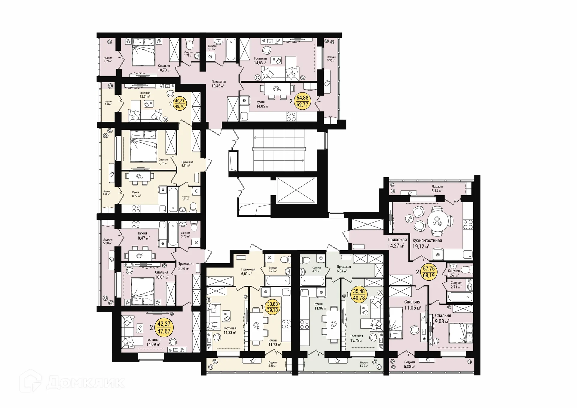 Фото квартиры в ЖК в м/р «Западный»