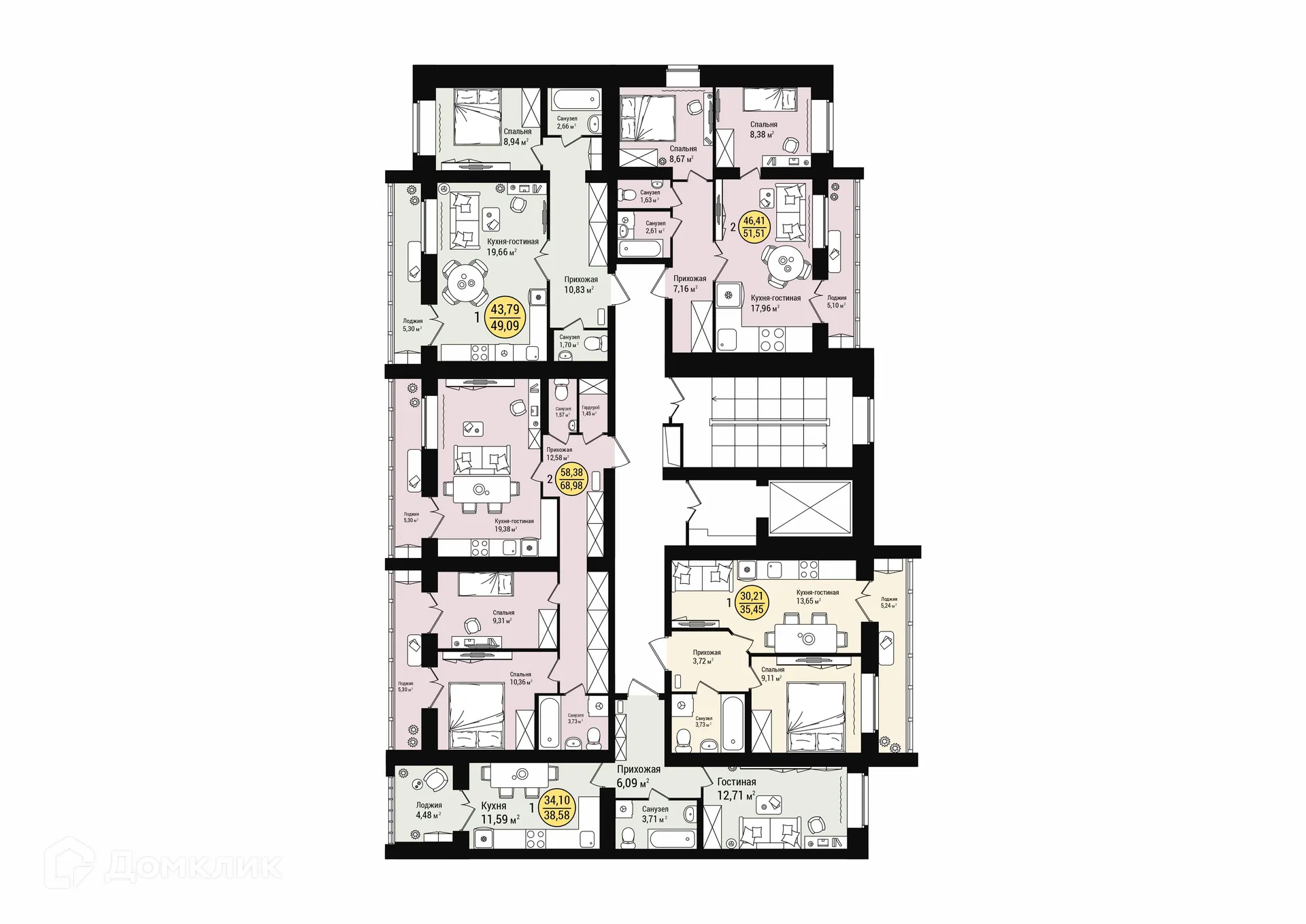 Фото квартиры в ЖК в м/р «Западный»