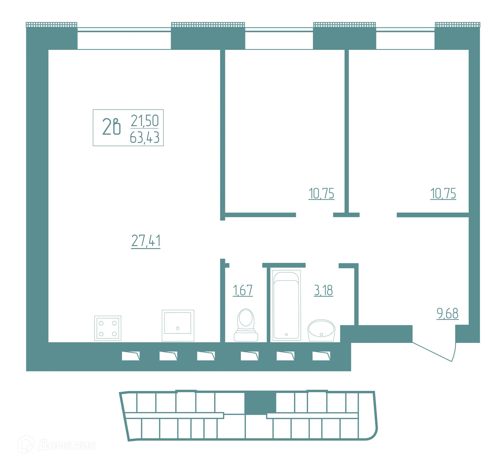 Фото квартиры в ЖК Vera (Вера)