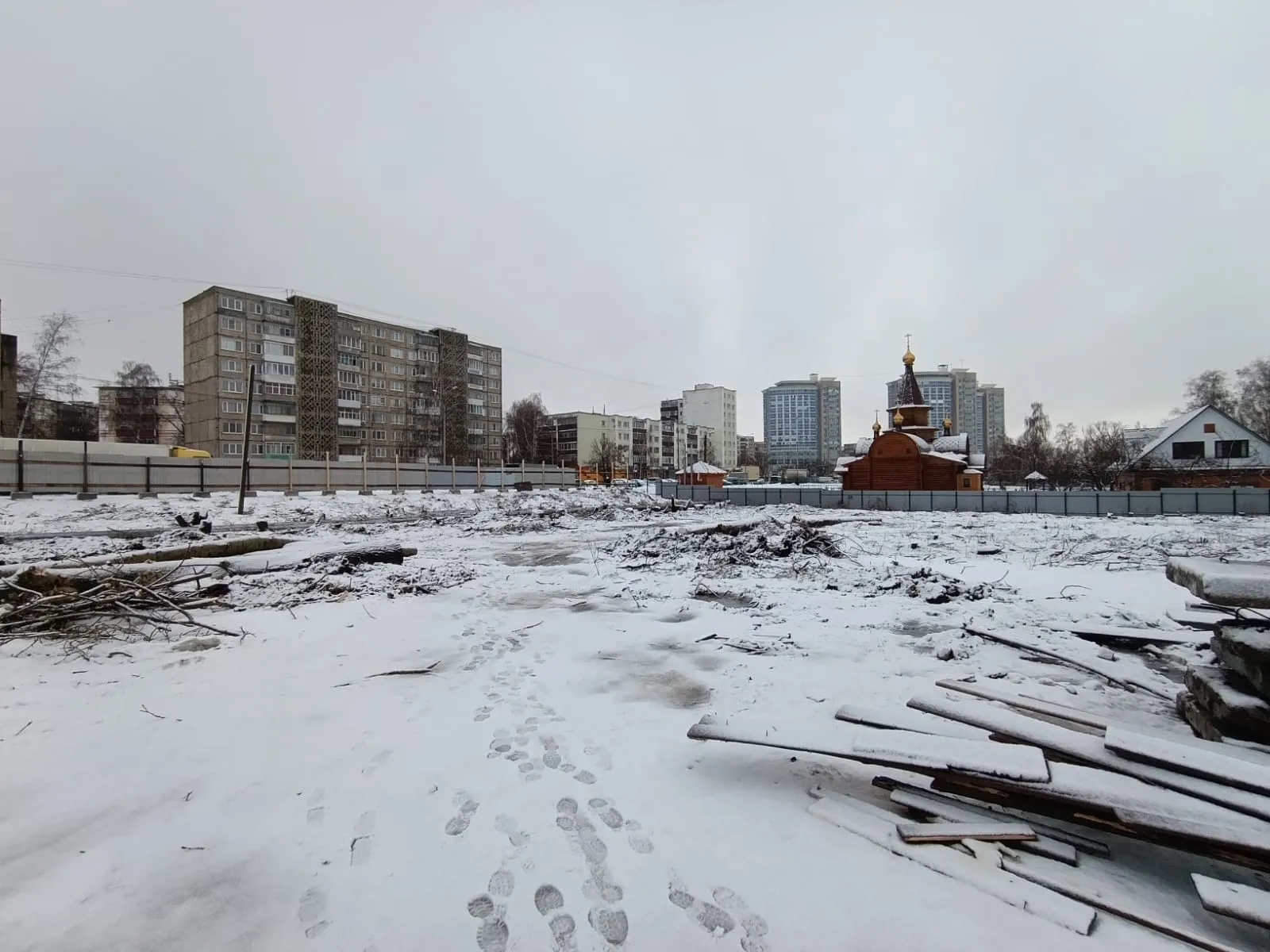 ЖК Семейный ход строительства