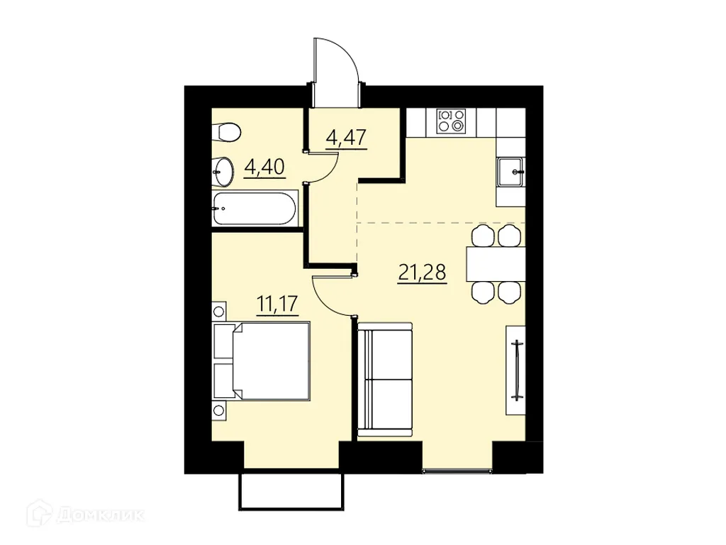 Фото квартиры в ЖК ДОМ НА СОВЕТСКОЙ