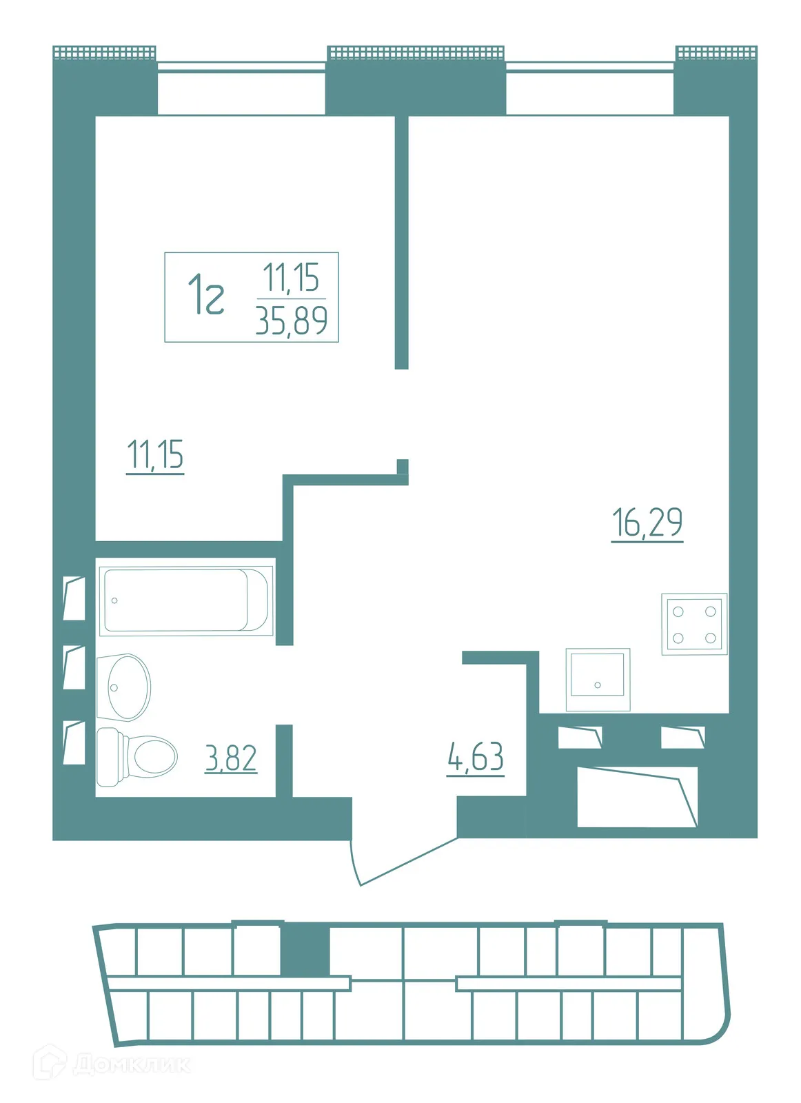 Фото квартиры в ЖК Vera (Вера)