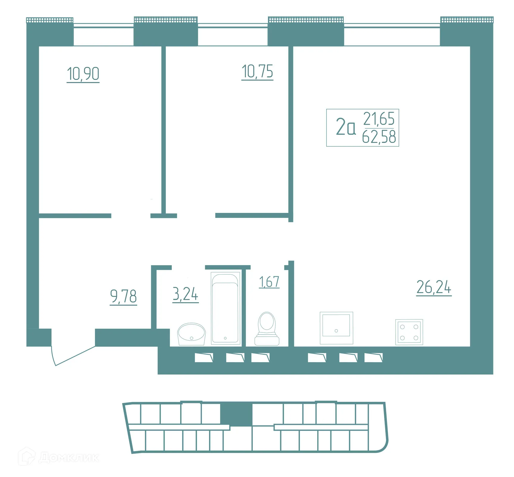 Фото квартиры в ЖК Vera (Вера)