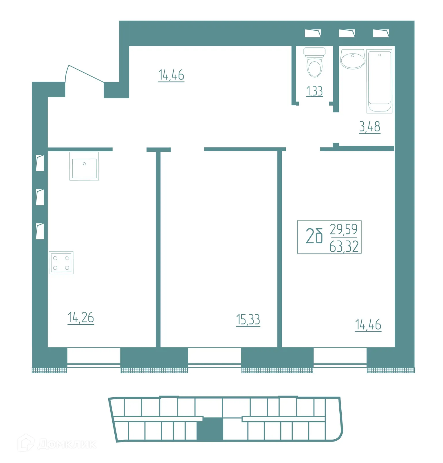 Фото квартиры в ЖК Vera (Вера)