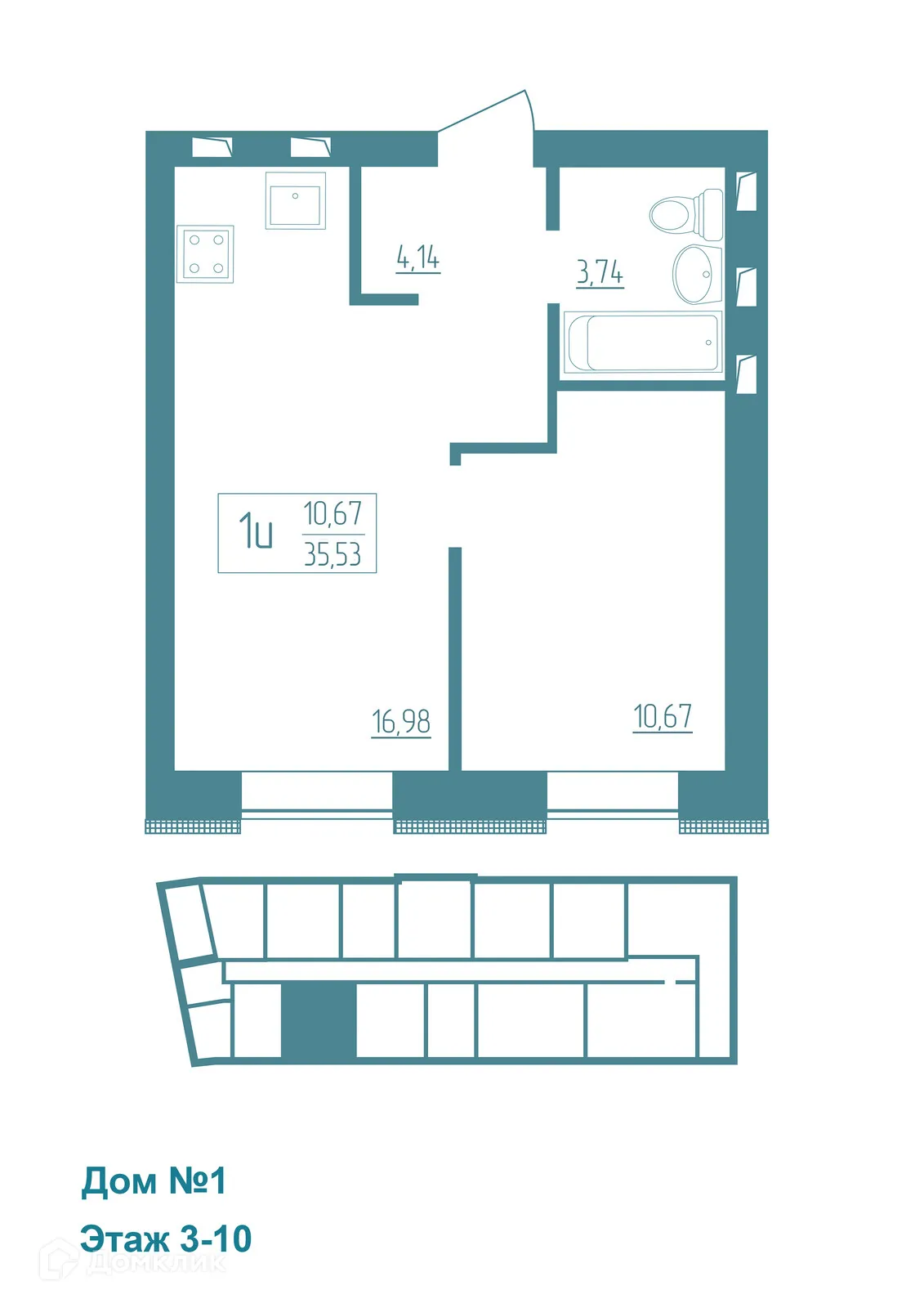 Фото квартиры в ЖК Vera (Вера)