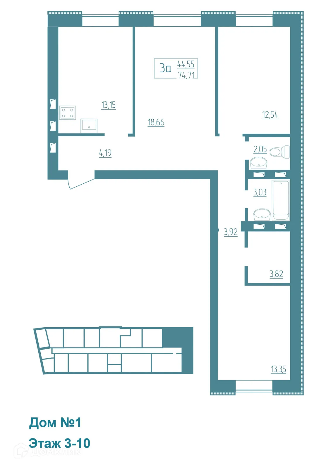 Фото квартиры в ЖК Vera (Вера)