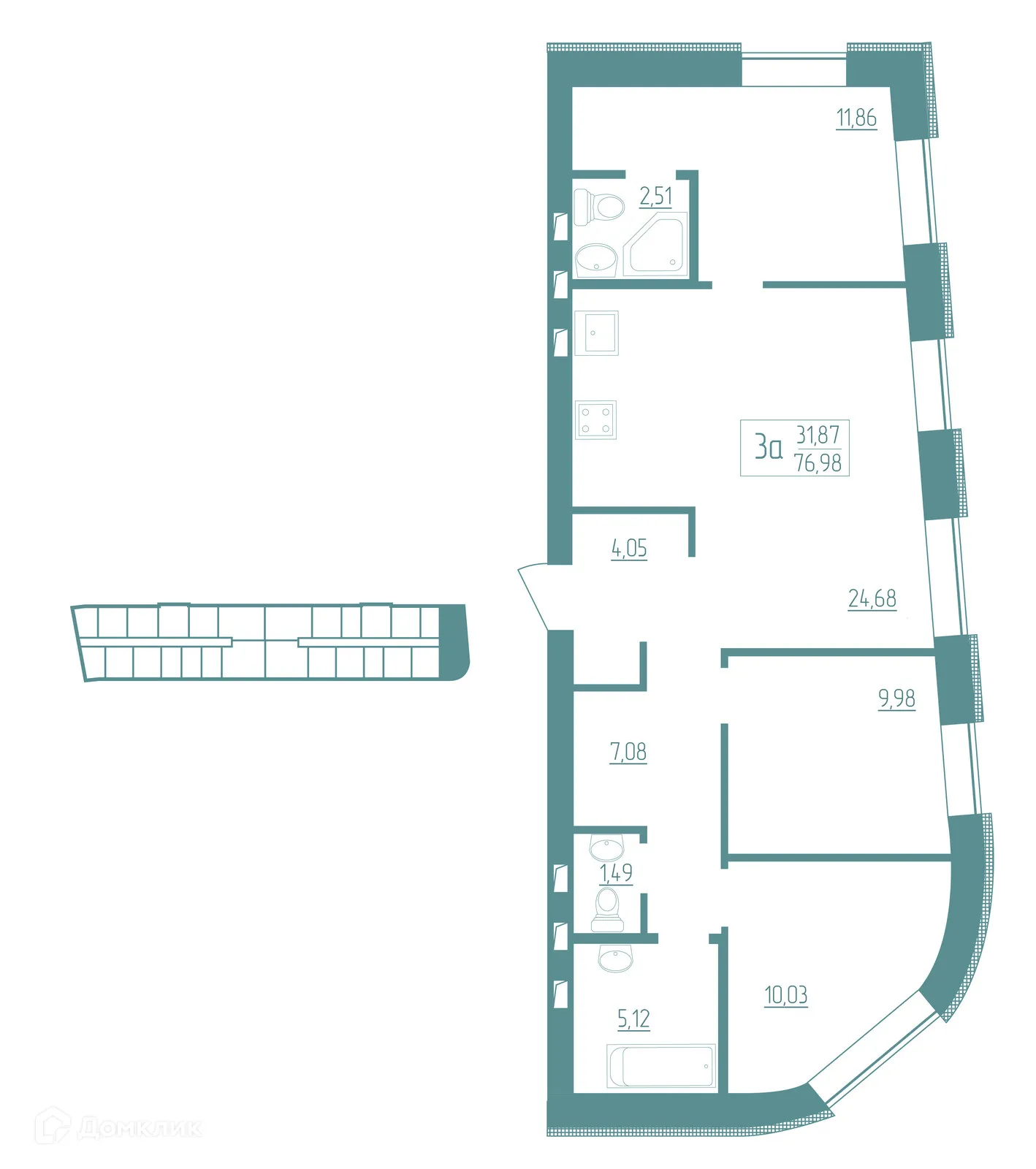 Фото квартиры в ЖК Vera (Вера)