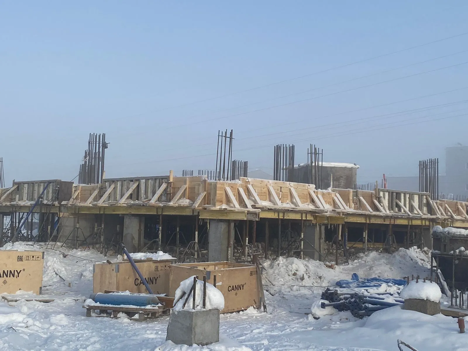 ЖК Алгыс ход строительства