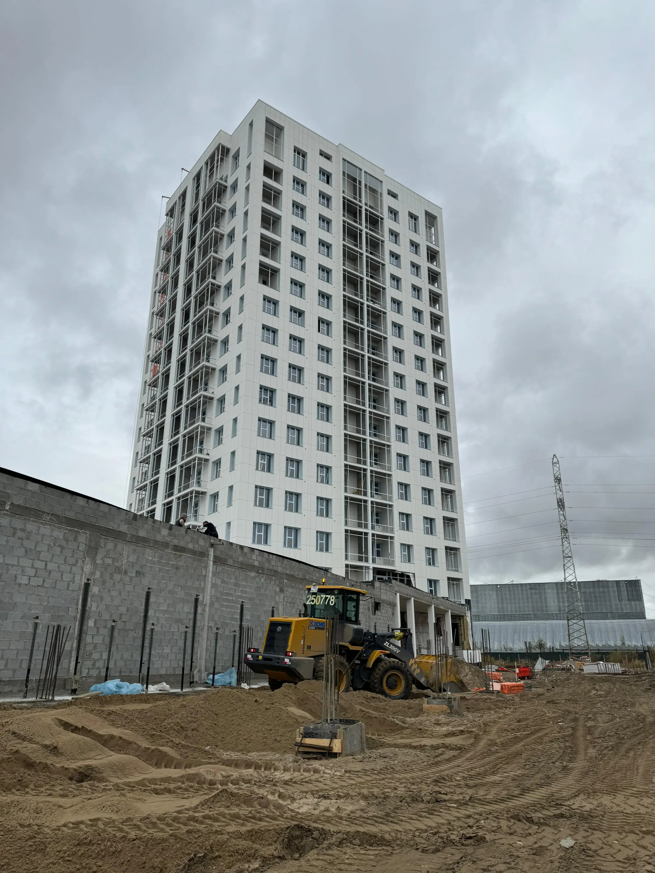 ЖК Алгыс ход строительства