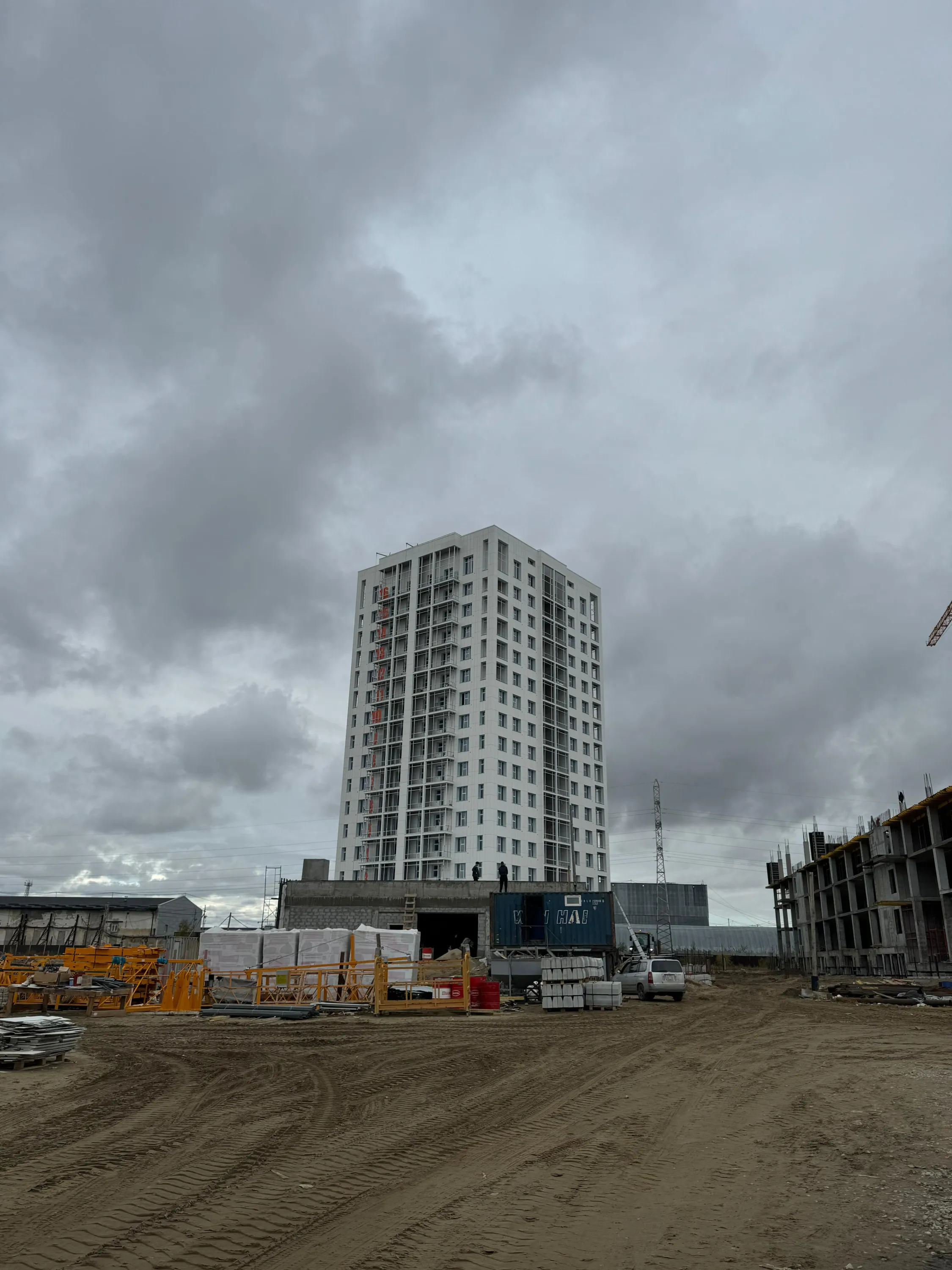 ЖК Алгыс ход строительства