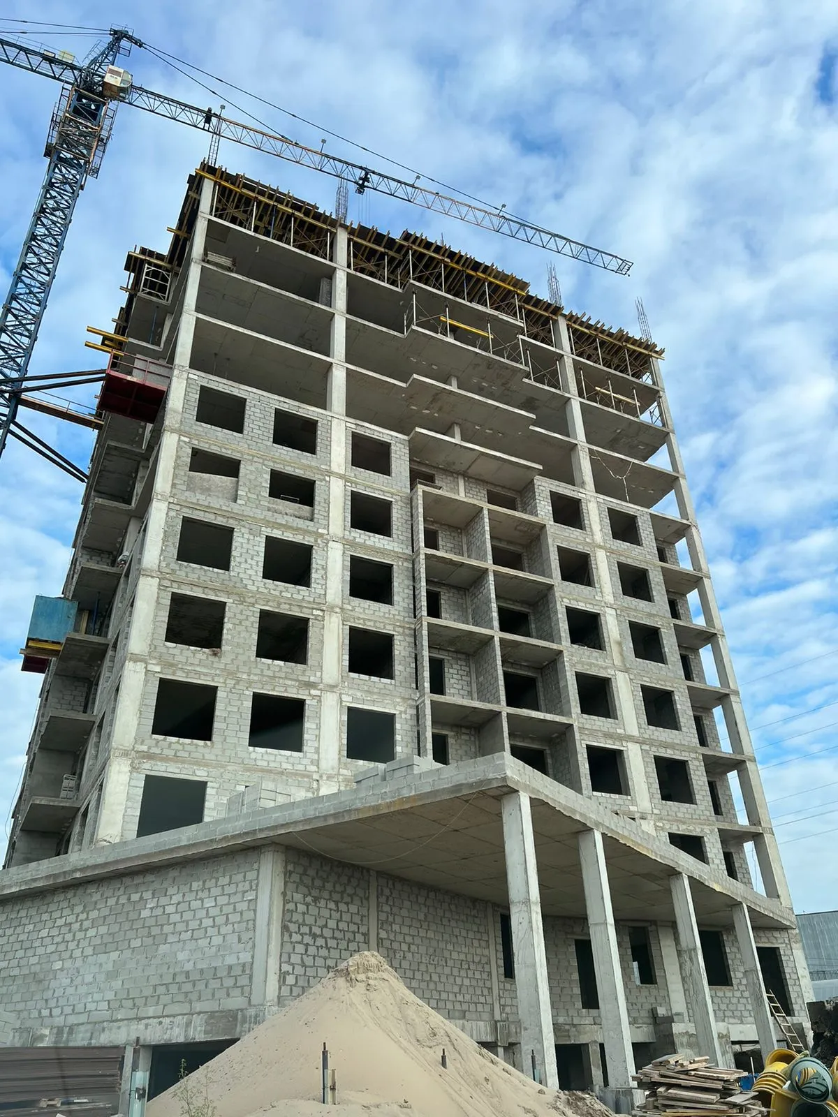 ЖК Алгыс ход строительства