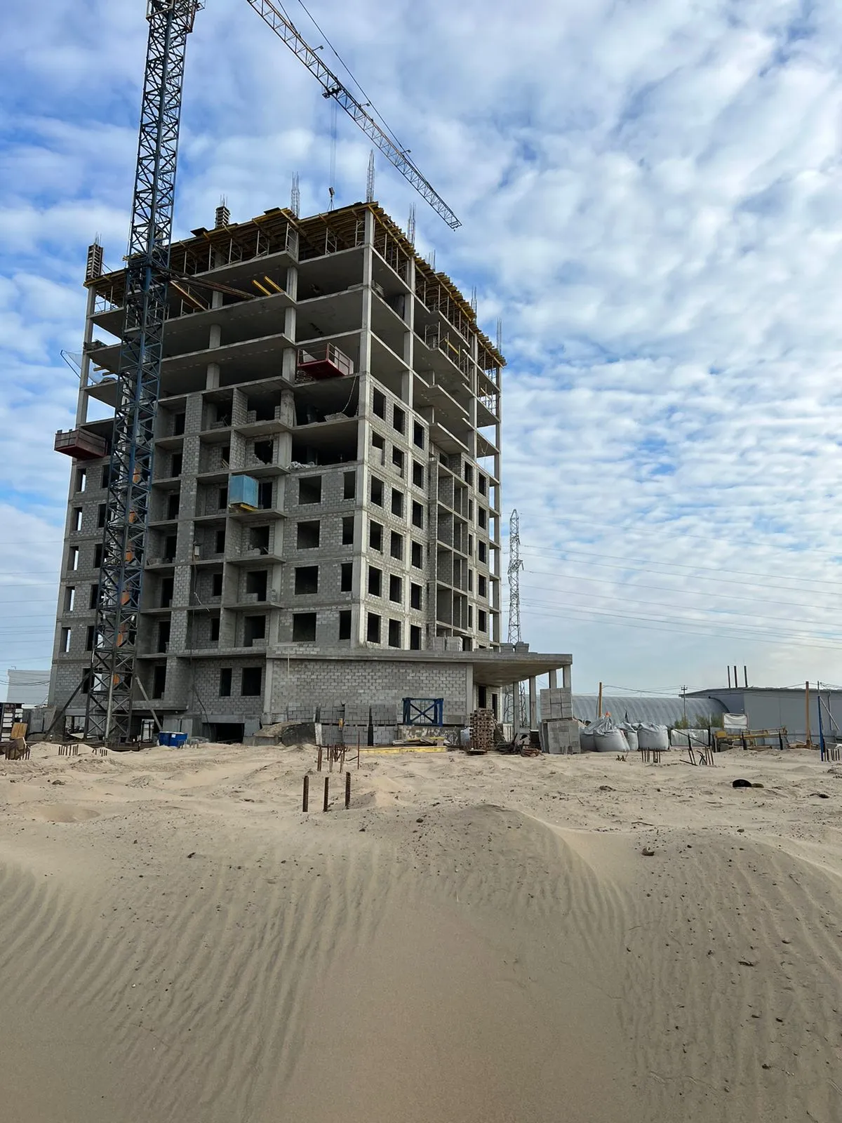 ЖК Алгыс ход строительства