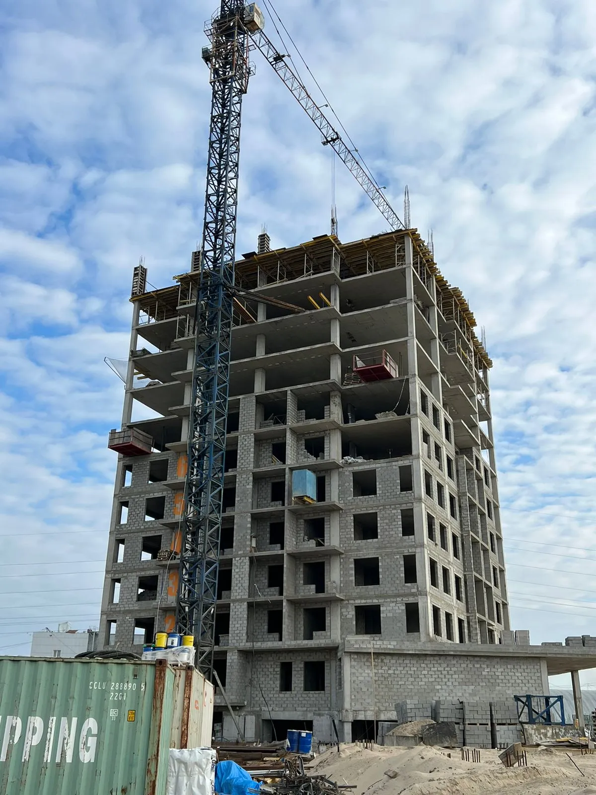 ЖК Алгыс ход строительства