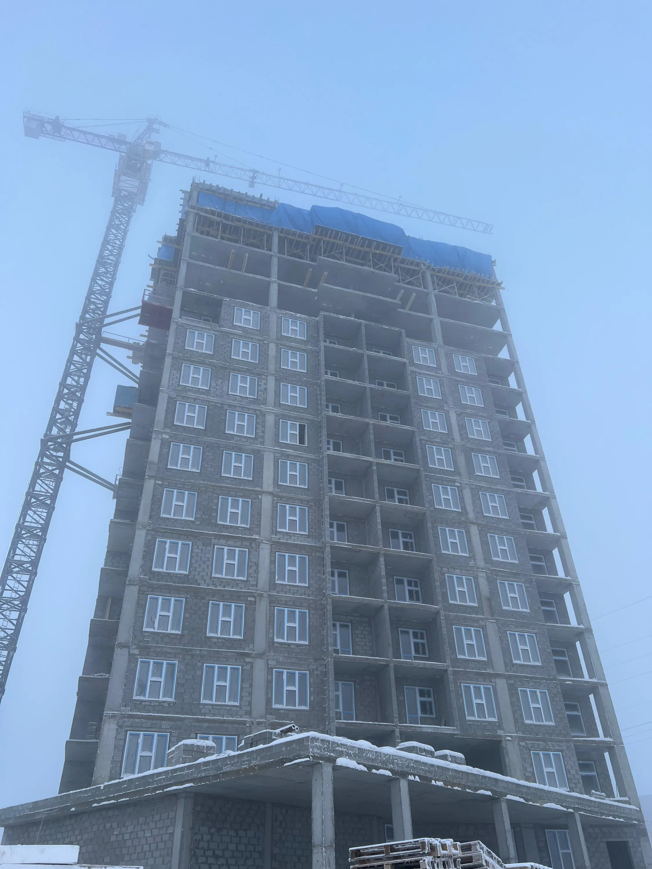 ЖК Алгыс ход строительства