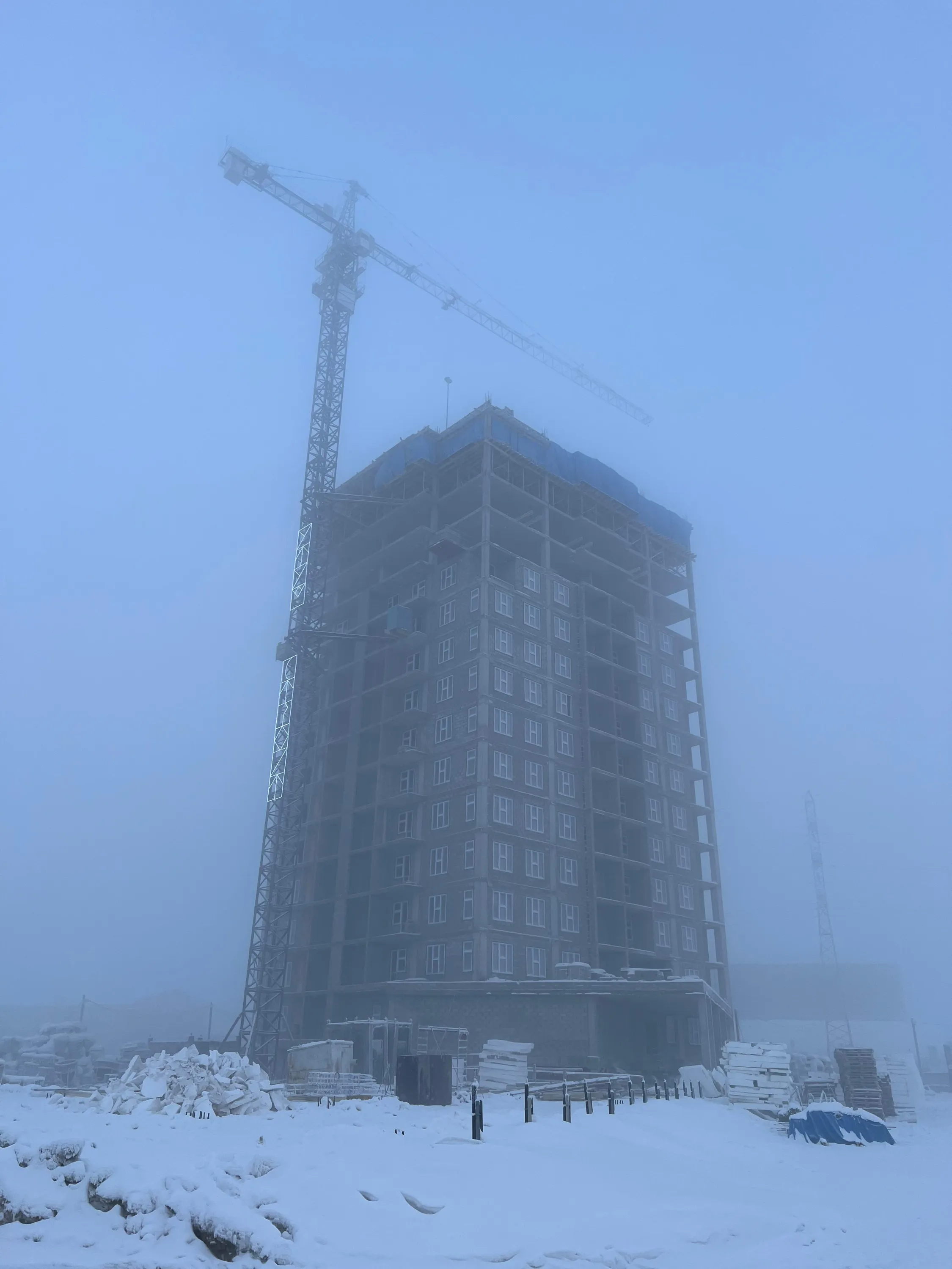 ЖК Алгыс ход строительства