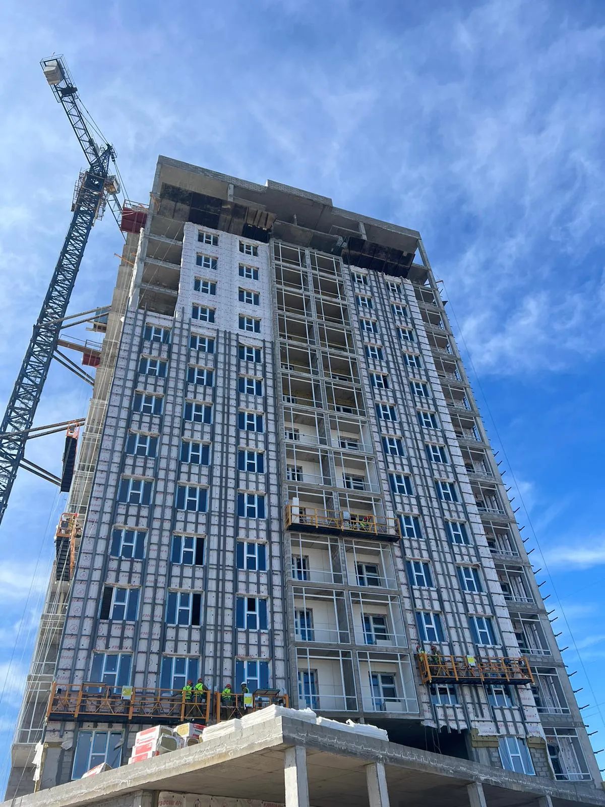 ЖК Алгыс ход строительства