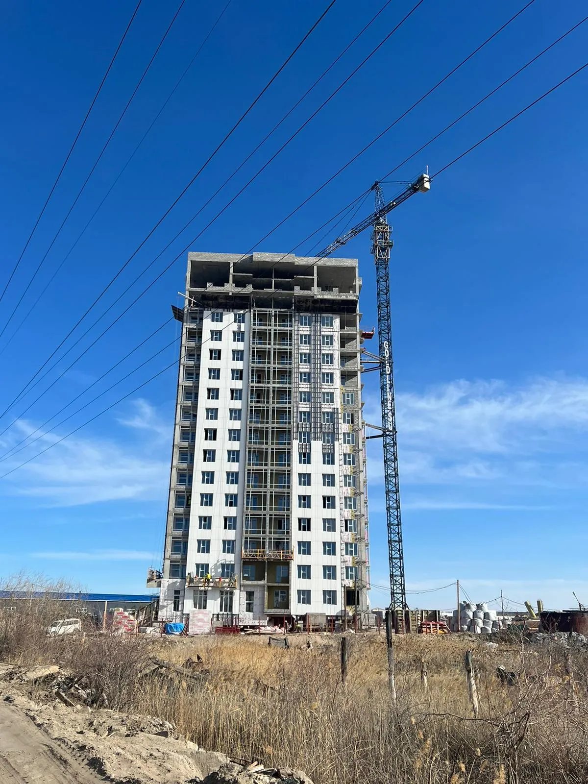 ЖК Алгыс ход строительства