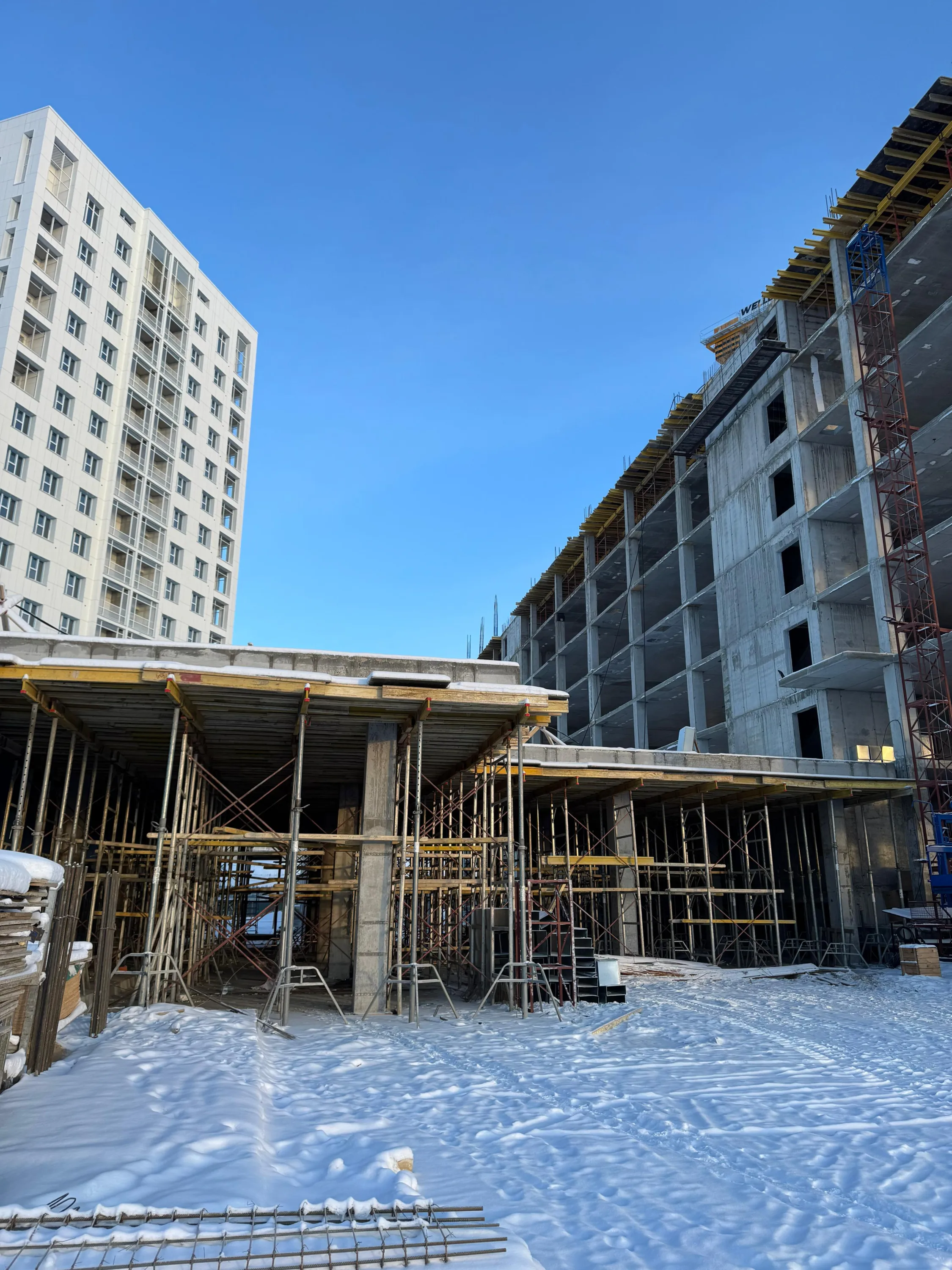 ЖК Алгыс ход строительства