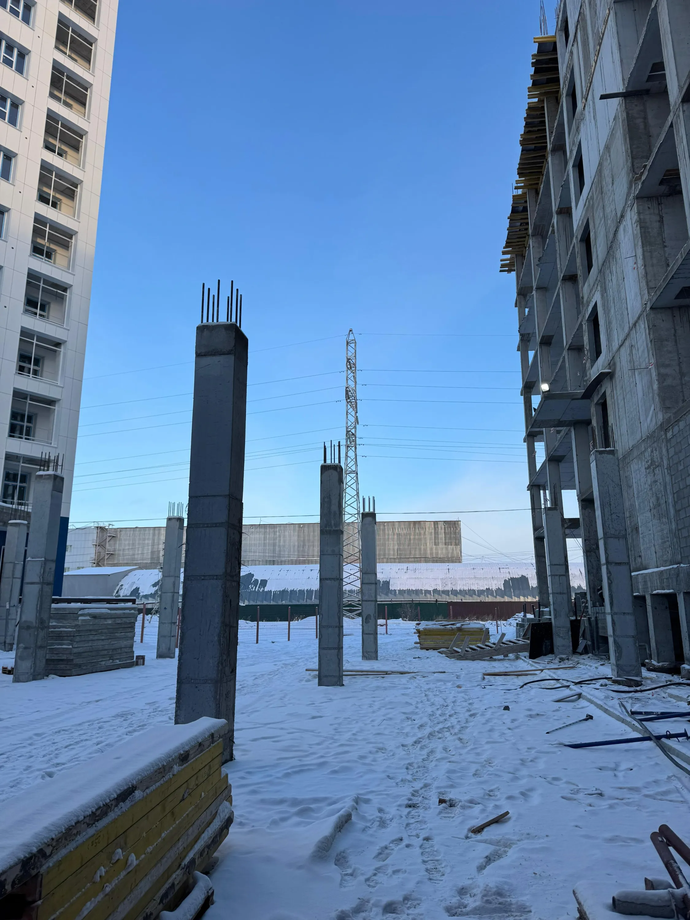 ЖК Алгыс ход строительства