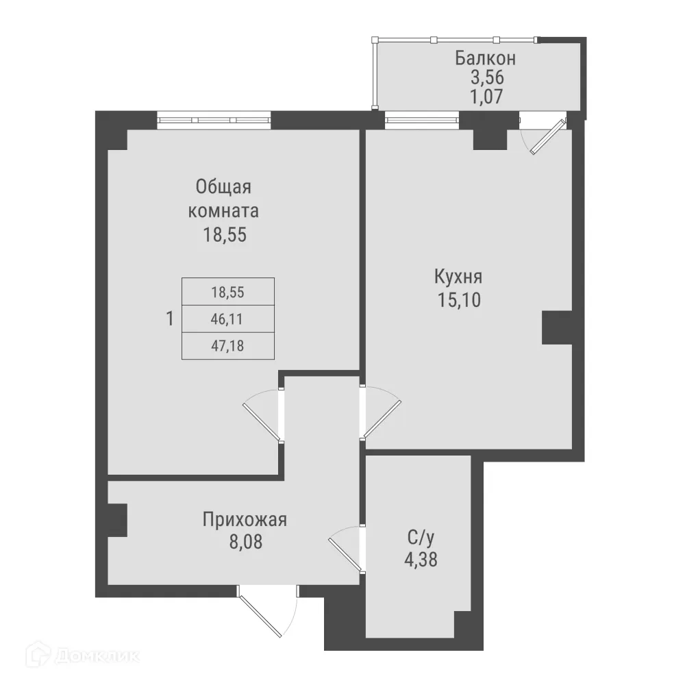 Фото квартиры в ЖК по ш. Окружное