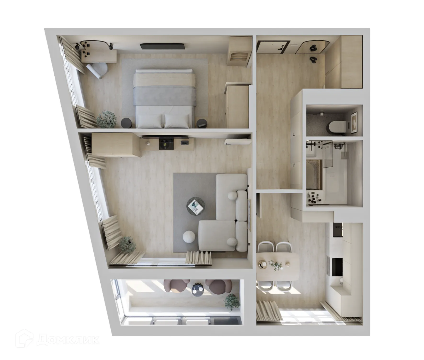 Фото квартиры в ЖК Текта Вью