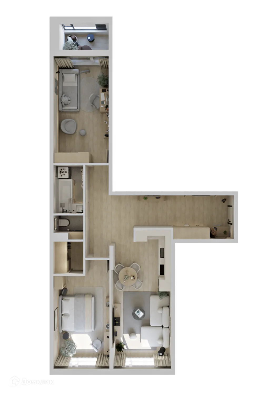 Фото квартиры в ЖК Текта Вью