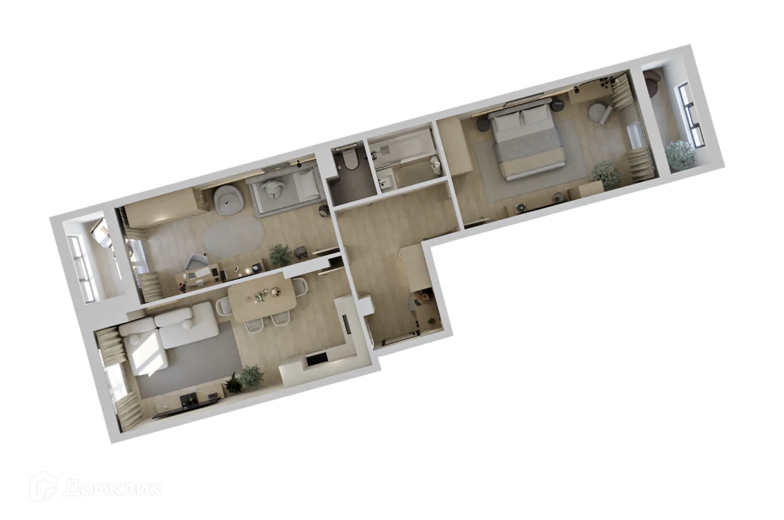 Фото квартиры в ЖК Текта Вью