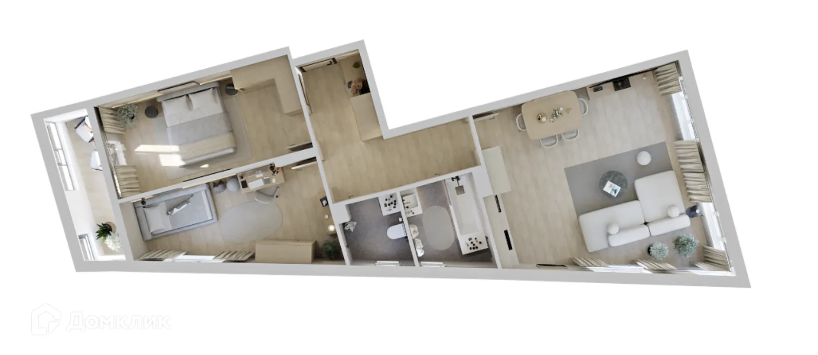 Фото квартиры в ЖК Текта Вью