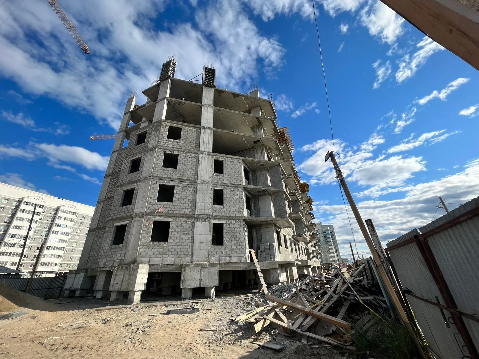 ЖК МЖД по ул. Чехова в г. Якутск ход строительства