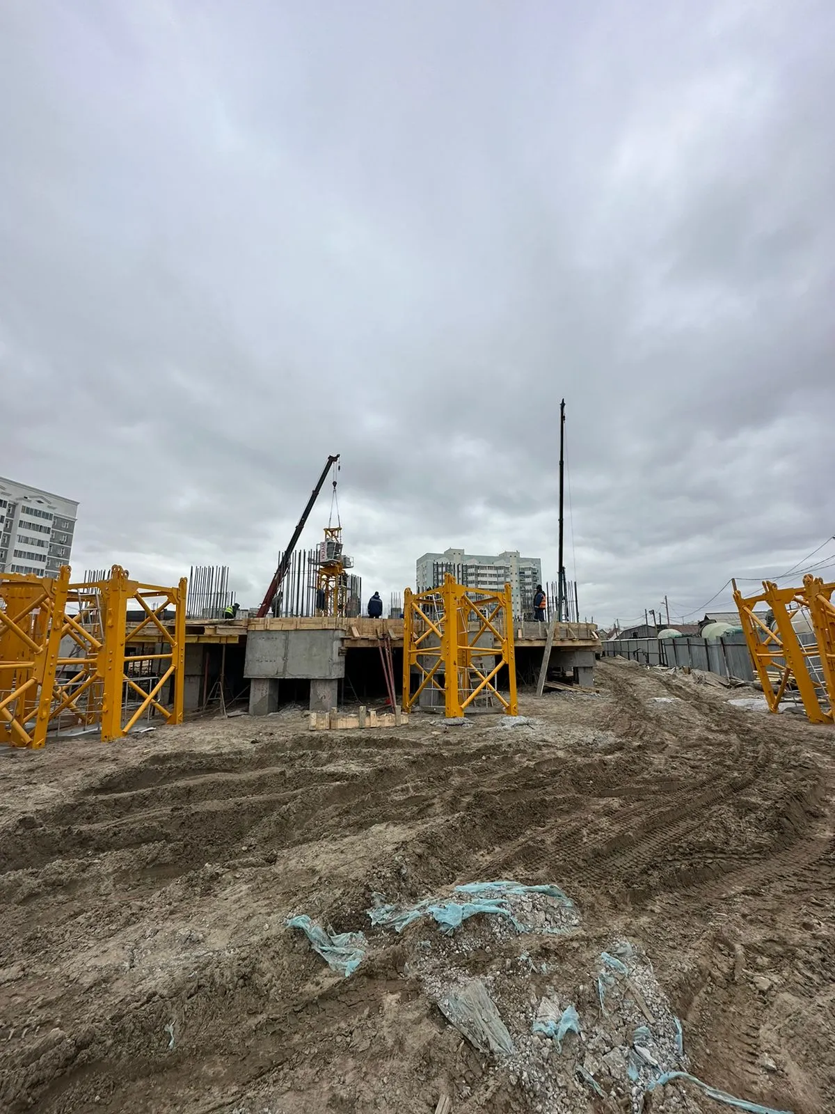 ЖК МЖД по ул. Чехова в г. Якутск ход строительства