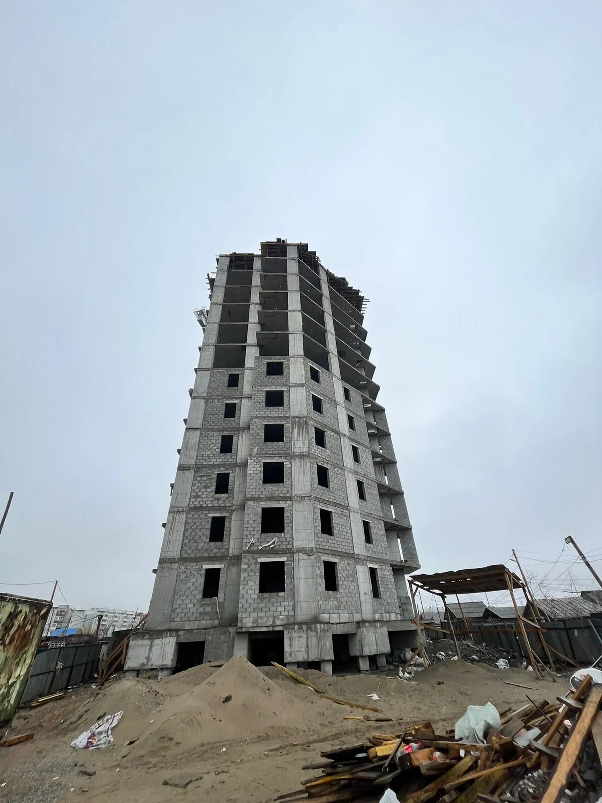 ЖК МЖД по ул. Чехова в г. Якутск ход строительства