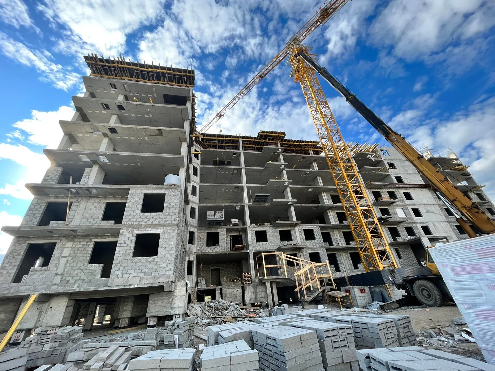 ЖК МЖД по ул. Чехова в г. Якутск ход строительства