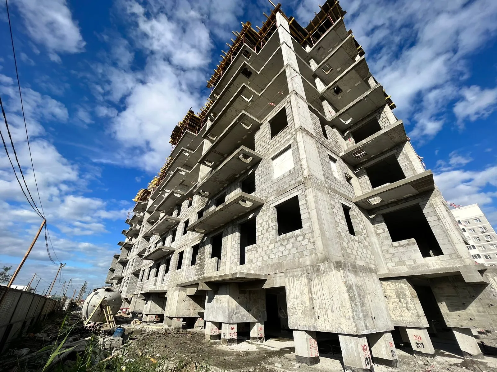 ЖК МЖД по ул. Чехова в г. Якутск ход строительства