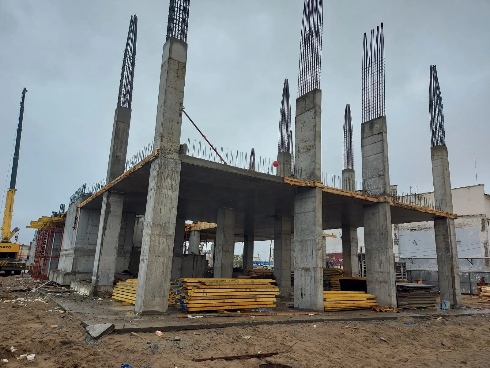 ЖК по пр-ту Михаила Николаева ход строительства