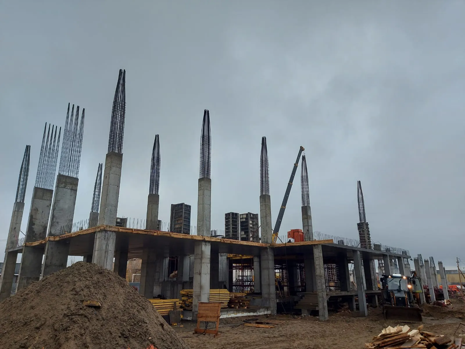 ЖК по пр-ту Михаила Николаева ход строительства