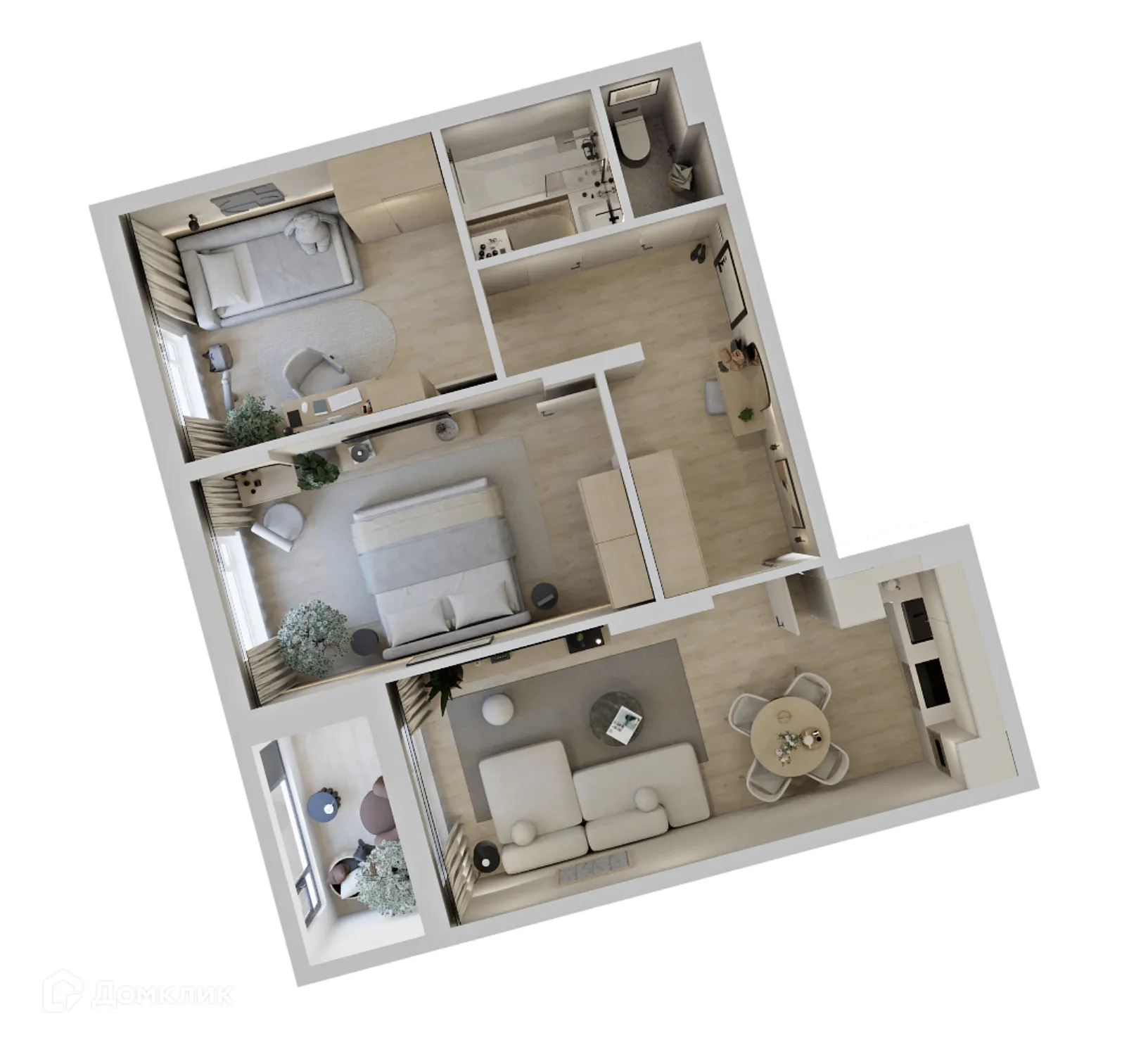 Фото квартиры в ЖК Текта Вью