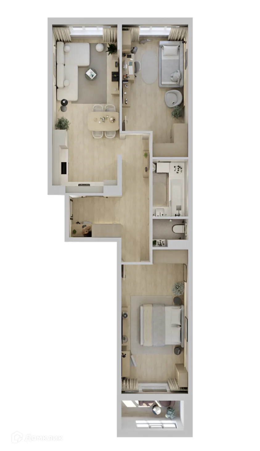 Фото квартиры в ЖК Текта Вью